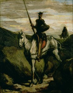 Don Quijote von Honoré Daumier