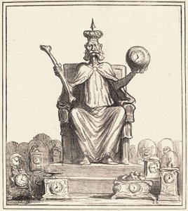 Honore Daumier, „Nachfolger von Karl dem Großen“ von Honoré Daumier