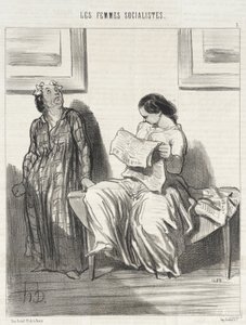 Es scheint, dass die Clubs...geschlossen werden... von Honoré Daumier