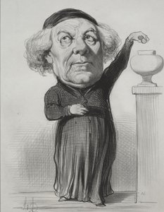 Jean Jacques Fayet, Bischof von Orléans von Honoré Daumier