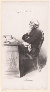 Karikatur von Jean-Joseph Rousseau