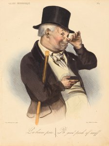 Der gute Fang von Honoré Daumier