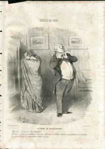 Le Charivari von Honoré Daumier