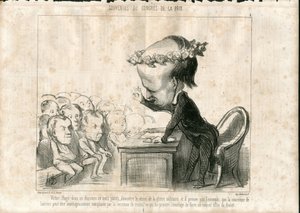Le Charivari von Honoré Daumier