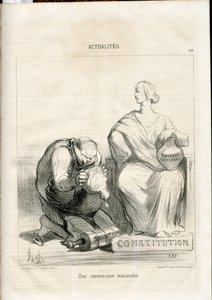 Le Charivari, Satirisch in Schwarz-Weiß