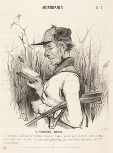Der Pariser Jäger von Honoré Daumier