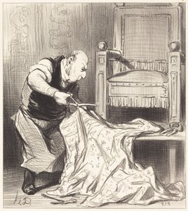 Der neue Hofdekorateur... von Honoré Daumier