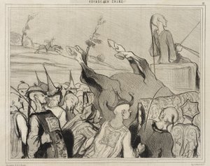 Die Pferderennen von Honoré Daumier