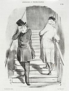 Ein Mieter, der drei Mieten schuldet