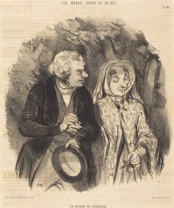 Eine Rückkehr der Jugend von Honoré Daumier