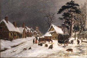 Schneeszene von Hopkins Horsley Hobday Horsley