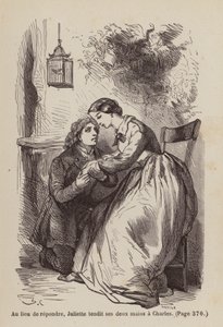 Illustration für Un Bon Petit Diable von Horace (after) Castelli