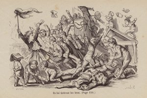 Illustration für Un Bon Petit Diable von Horace (after) Castelli