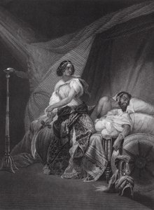 Judith und Holofernes, Judith, Kap 13, V 4, 7 (Gravur) von Horace (after) Vernet
