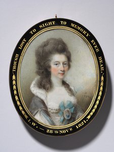 Porträt von Lady Grace Anna Newenham