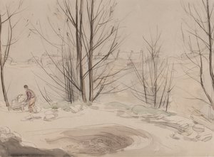 Carshalton-Steinbruch, 1907 von Horace Mann Livens