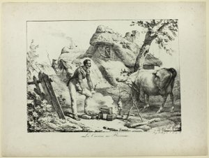 Biwak-Küche von Horace Vernet