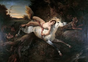 Mazeppa und die Wölfe, 1826