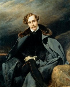 Porträt von Prinz Alexander Iwanowitsch Bariatinski, 1837