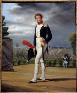 Porträt des Sammlers Philippe Lenoir (1785-1867) von Emile Jean Horace Vernet