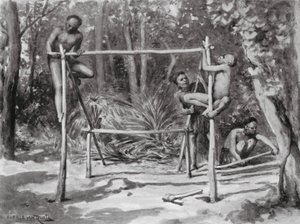 Die Morgendämmerung des Lebens, ein Zuhause bauen von Horace van Ruith