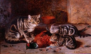 Spiel zum Abendessen von Horatio Henry Couldery