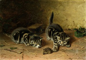 Widerwilliger Spielkamerad von Horatio Henry Couldery