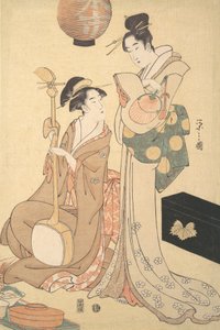 Zwei Geishas, ca. 1792