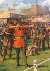 Robin Hood bei den Maifeierlichkeiten von Howard Davie