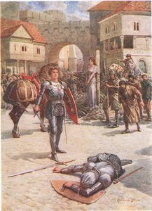 Der stolze Earl von Coventry lag tot, aus 