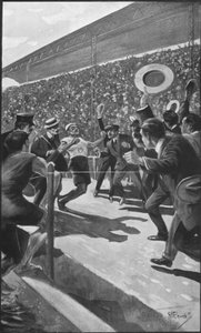 Die Olympischen Spiele bei der Franco-British Exhibition von Howard K. Elcock
