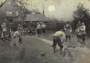 Bowling von Howard Pyle