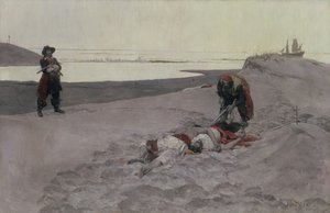 Tote Männer erzählen keine Geschichten, 1899 von Howard Pyle