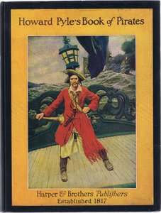 Umschlaggestaltung, aus Howard Pyles Buch der Piraten, veröffentlicht von Harper & Bros, 1921