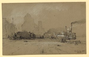 Am Mississippi in St. Louis von Howard Russell Butler