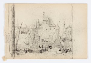 Ohne Titel (Fischerboote) von Howard Russell Butler