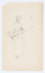 Ohne Titel (Blumenmädchen) von Howard Russell Butler