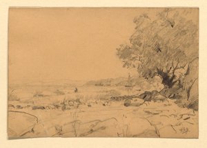 Ohne Titel. Landschaft.