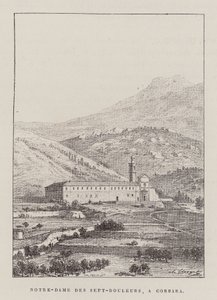 Notre-Dame der Sieben Schmerzen, A Corbara von Hubert Clerget