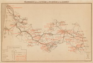 Pelerinages De La Guyenne Du Rouergue Et Du Quercy von Hubert Clerget