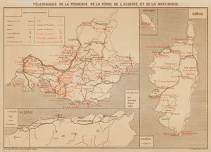 Pilgerfahrten der Provence, Korsika, Algerien und Martinique von Hubert Clerget