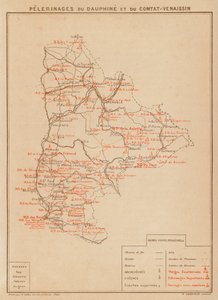 Pilgerfahrten in Dauphine und Comtat-Venaissin von Hubert Clerget
