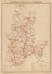 Pilgerfahrten des Lyonnais und der Bourgogne von Hubert Clerget