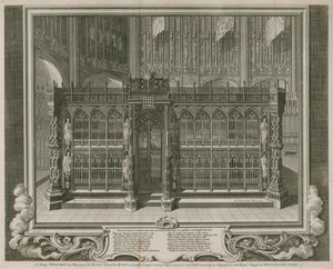 Ein stattliches Denkmal zum Gedenken an König Heinrich VII. und seine Königin