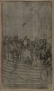 Studie für Lucains "La Pharsale", Gesang IX