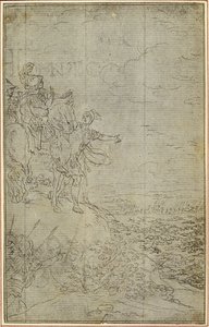 Studie zu Lucains "La Pharsale", Canto VII von Hubert Francois Gravelot