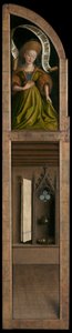 Kumäische Sibylle, vom Äußeren des rechten Flügels des Genter Altars von Hubert & Jan van (1390 1441) Eyck