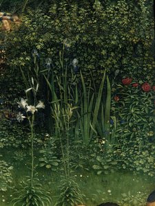 Die Anbetung des mystischen Lammes (Detail) von Hubert & Jan van (1390 1441) Eyck