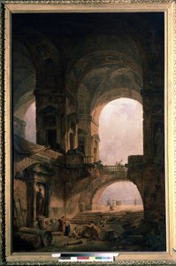 Sarkophag von Hubert Robert