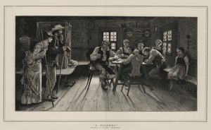 Ein Dilemma von Hubert von Herkomer
